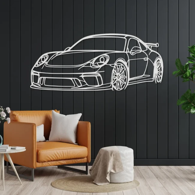 porsche-911-gt3-bialy-na-czarnej-scianie