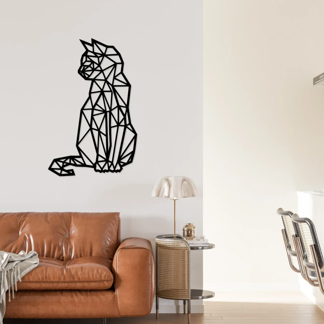 geometryczny-kot-drewniany-obraz-3d-salon-sofa