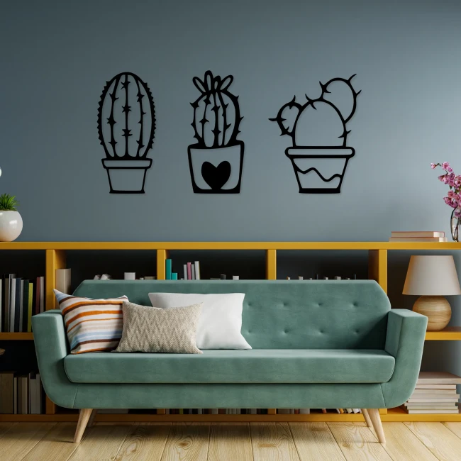 kaktusy-drewniany-obraz-3d-aranzacja-sofa