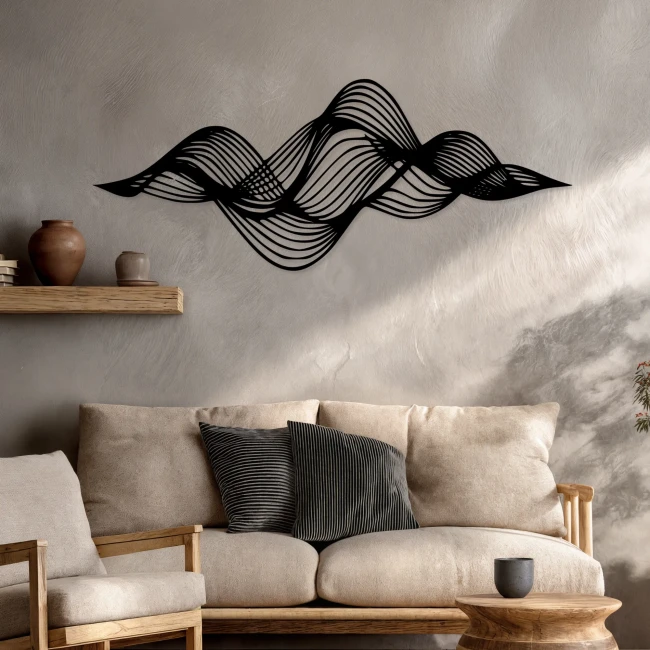 czarna-fala-drewniany-obraz-3d-salon-bezowa-sofa